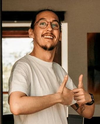 portrait of David Lau - he looks happy